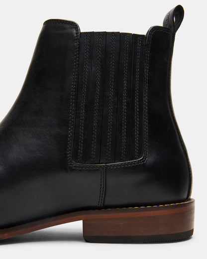 RYKER Black Chelsea Men's Ankle Boot | Steve Madden