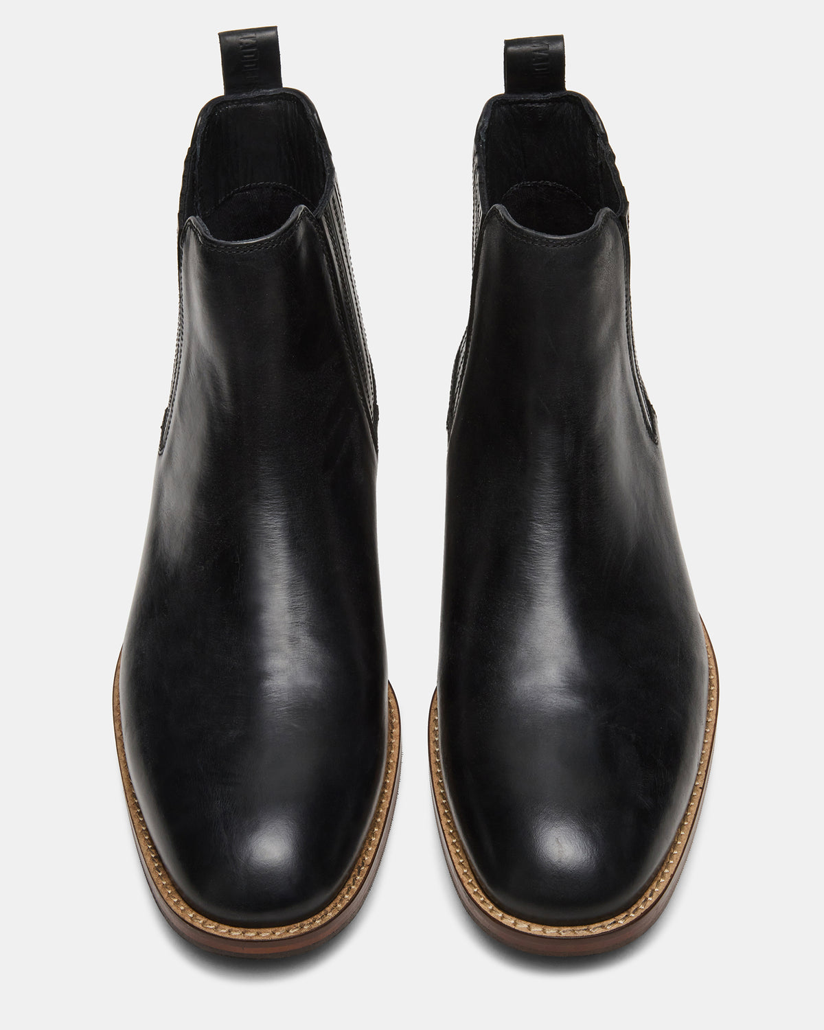 RYKER Black Chelsea Men's Ankle Boot | Steve Madden