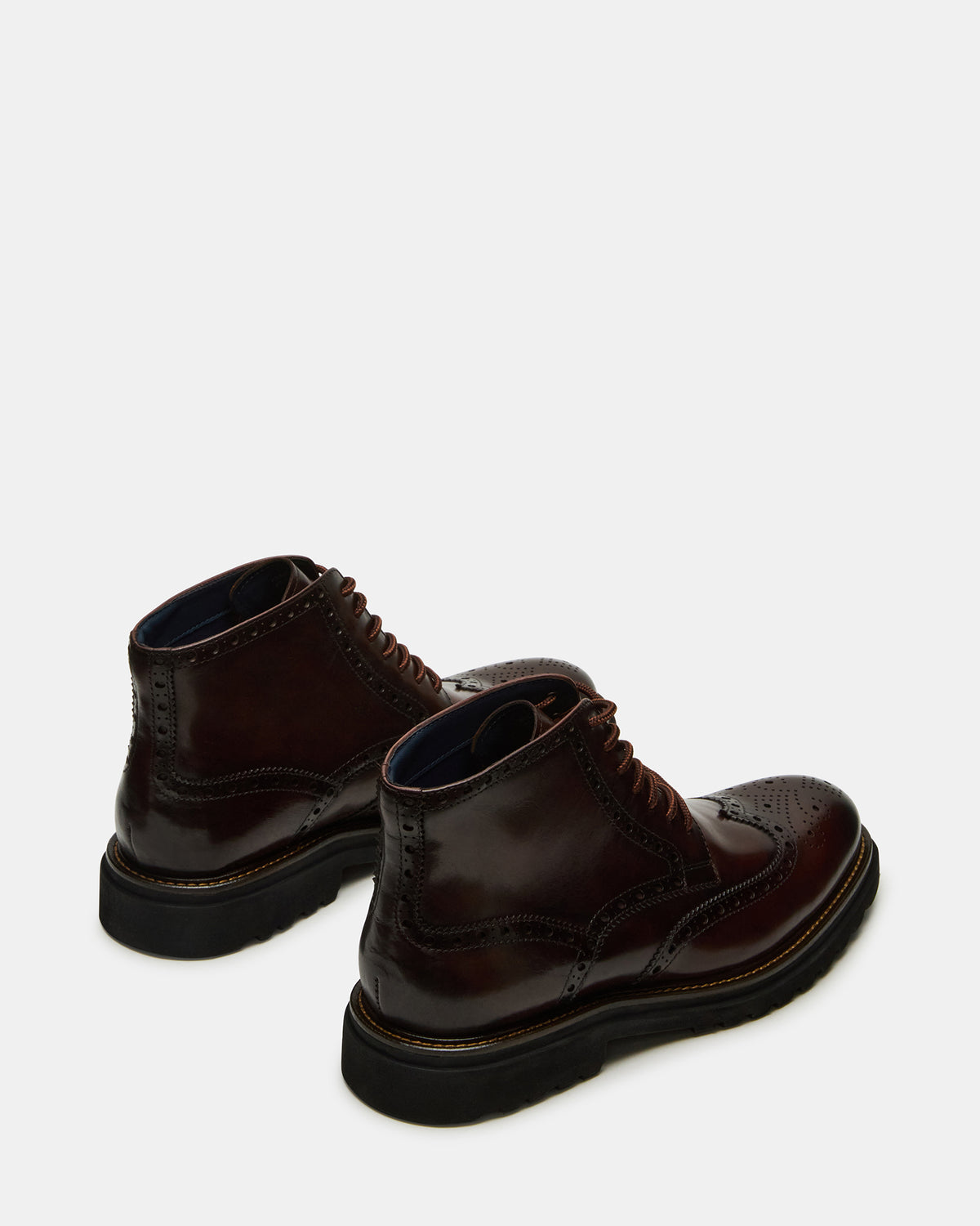 KODA Dark Brown Lace-Up Men's Ankle Boot | Steve Madden