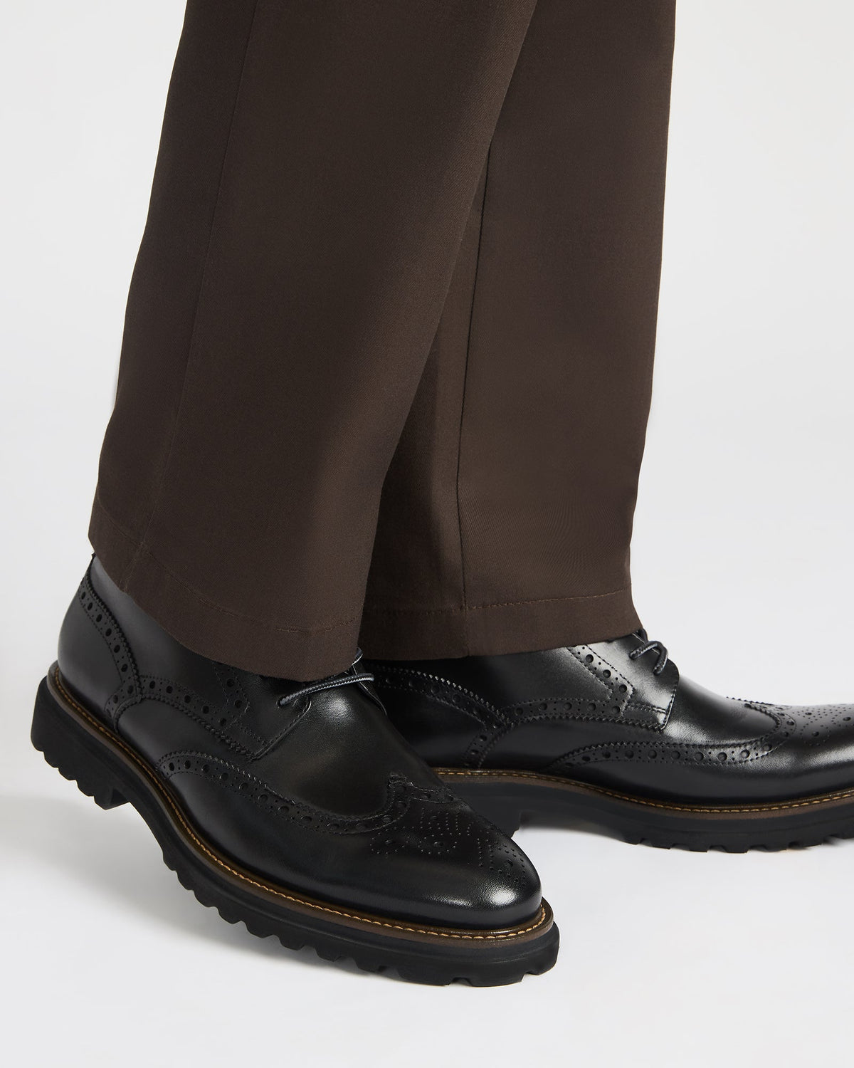 KODA Black Leather Lace-Up Men's Ankle Boot | Steve Madden