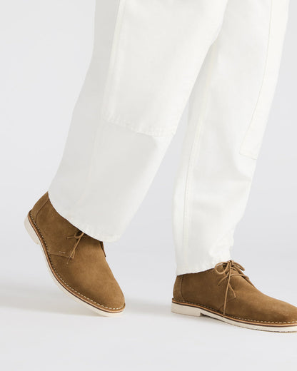HERO Cognac Suede Lace-Up Ankle Men's Boots | Steve Madden