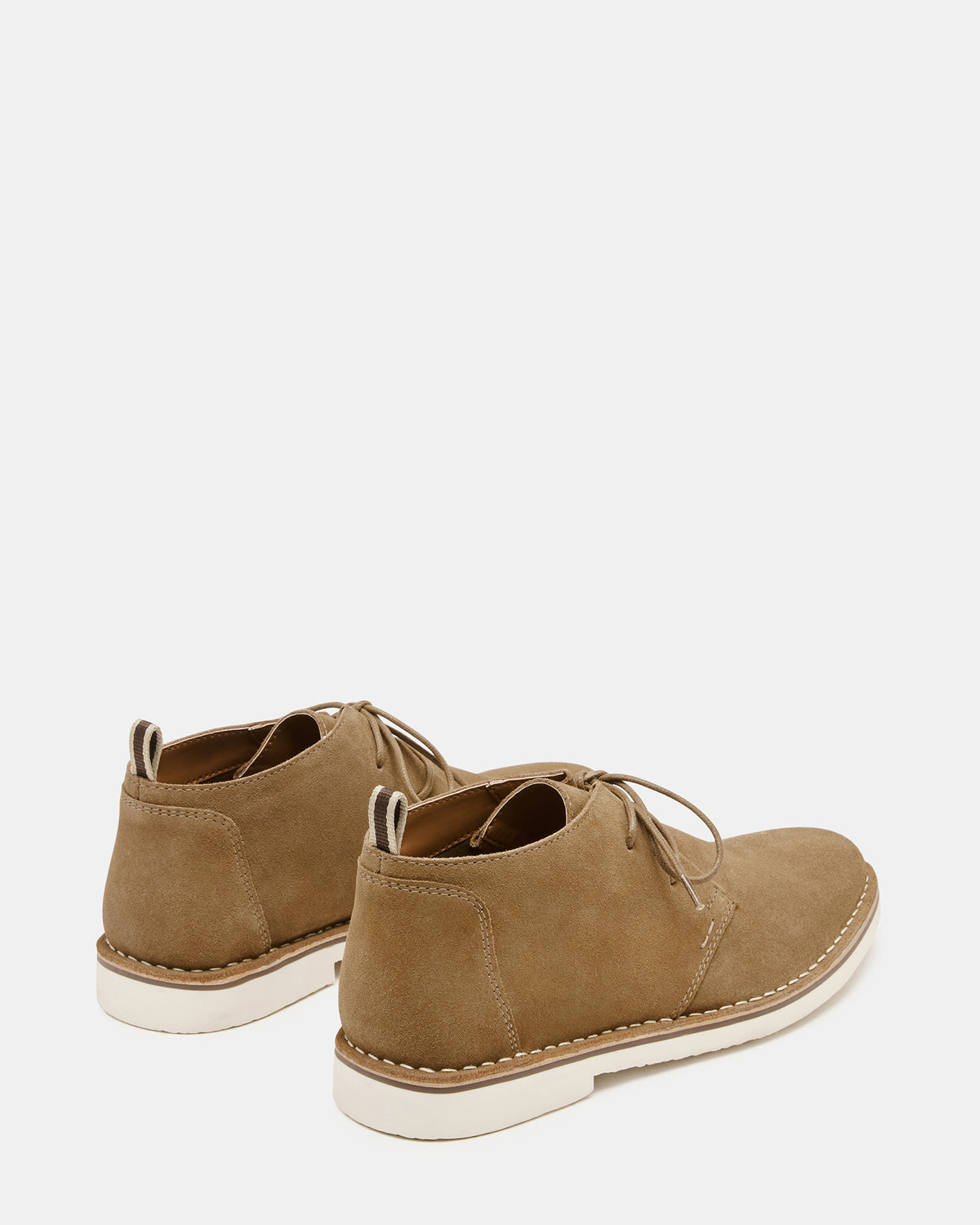 HERO Cognac Suede Lace-Up Ankle Men's Boots | Steve Madden