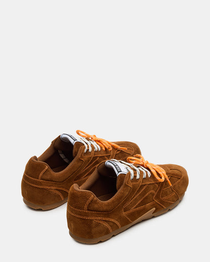 MIDAS Chestnut Low-Top Lace-Up Men's Sneaker | Steve Madden