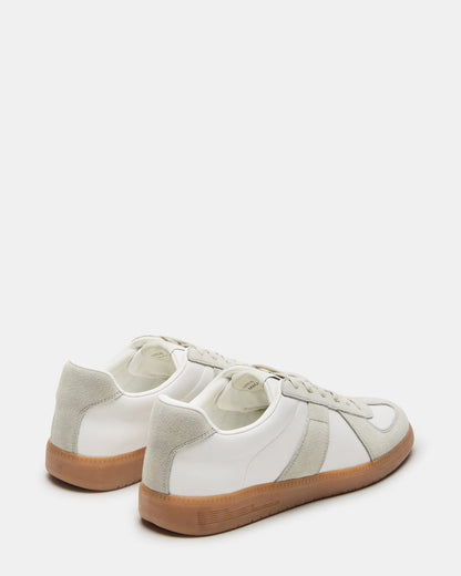 DIXON White Multi Low-Top Panel Men's Sneaker | Steve Madden