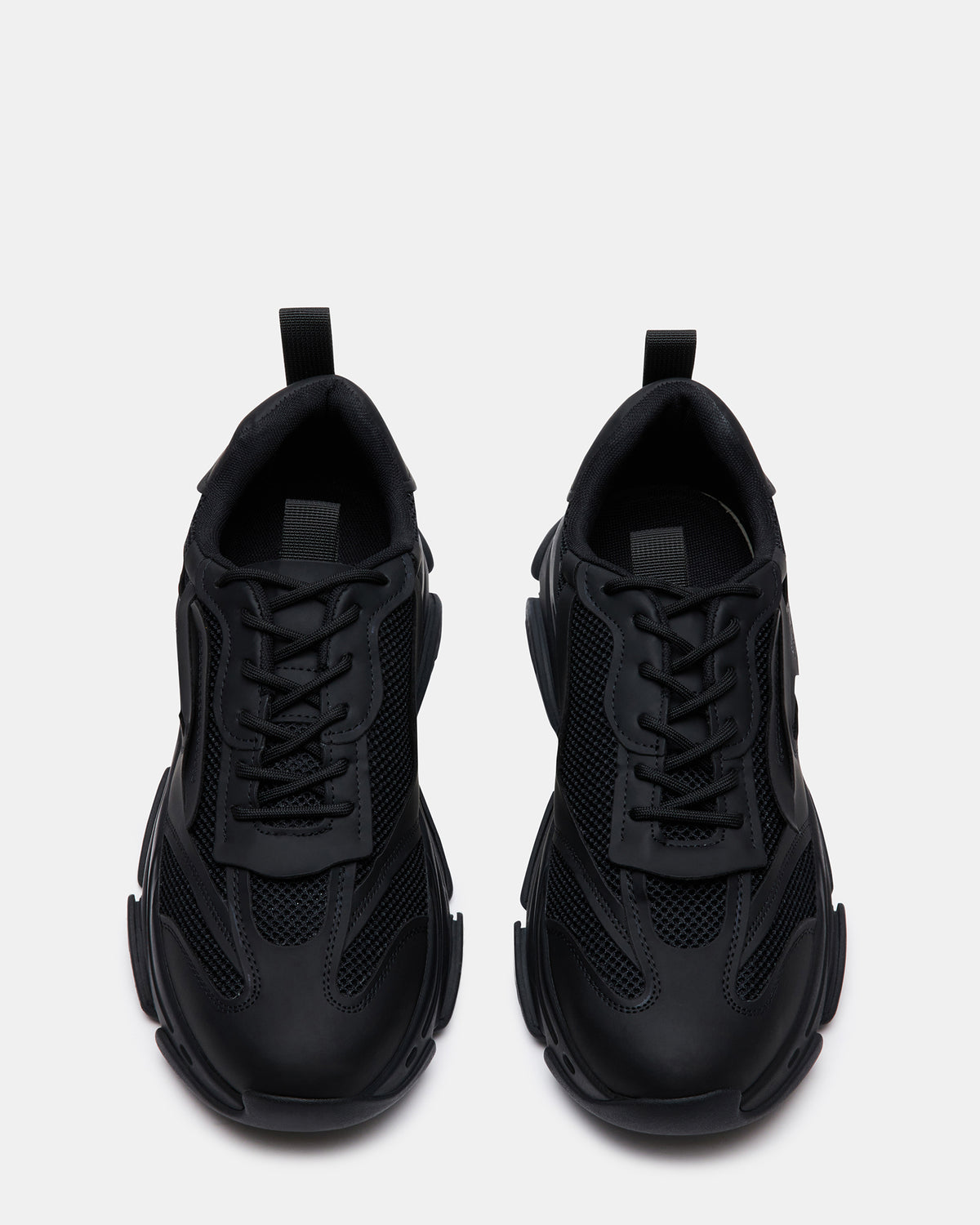 POSSESS Black Low-Top Lace-Up Men's Sneaker | Steve Madden