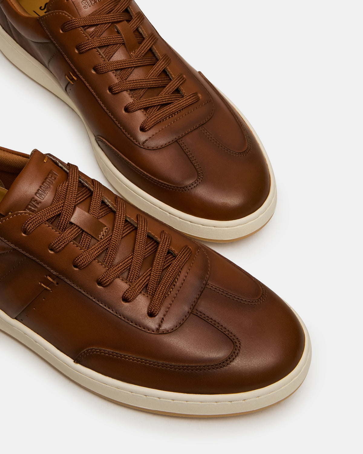 DYLAN Tan Low-Top Lace-Up Platform Men's Sneaker | Steve Madden