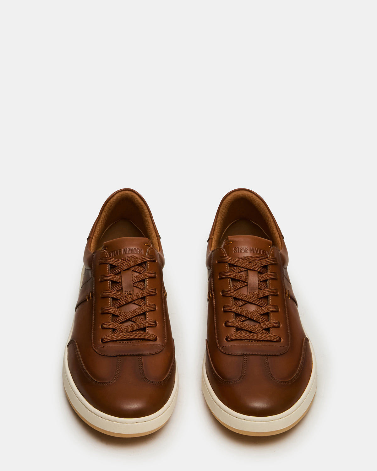 DYLAN Tan Low-Top Lace-Up Platform Men's Sneaker | Steve Madden