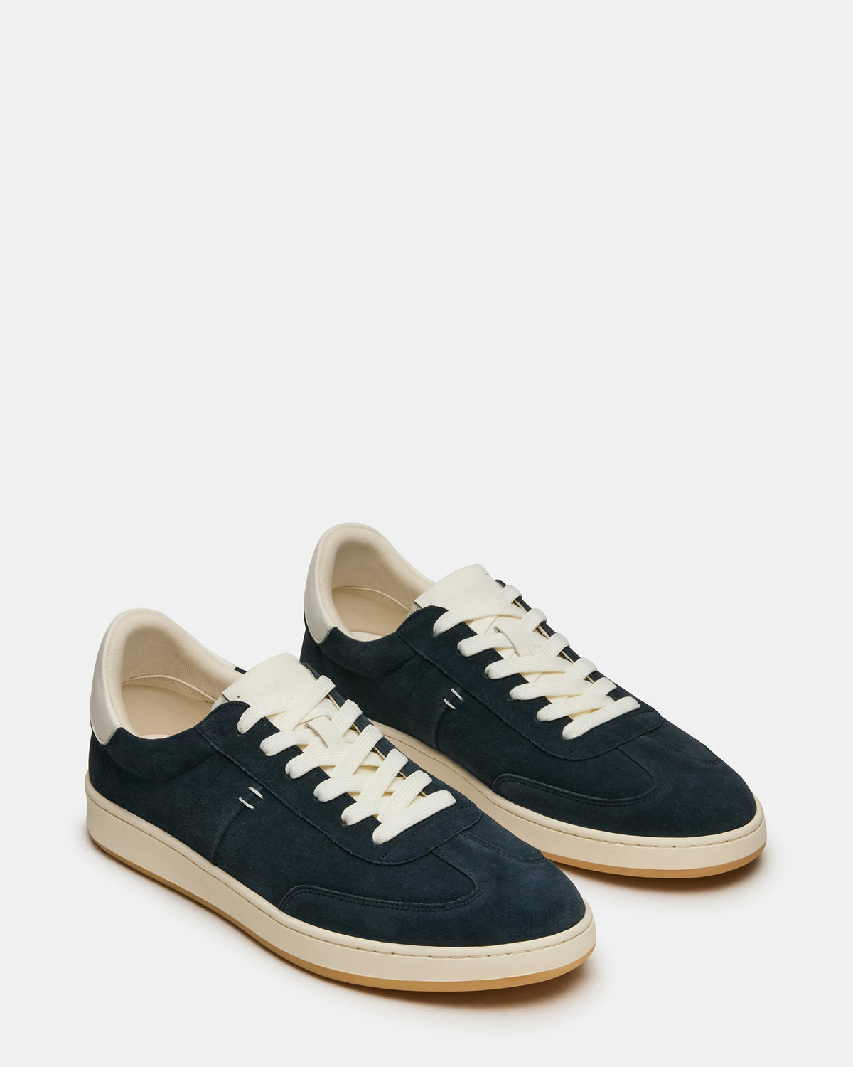 DYLAN Navy/White Low-Top Lace-Up Platform Men's Sneaker | Steve Madden