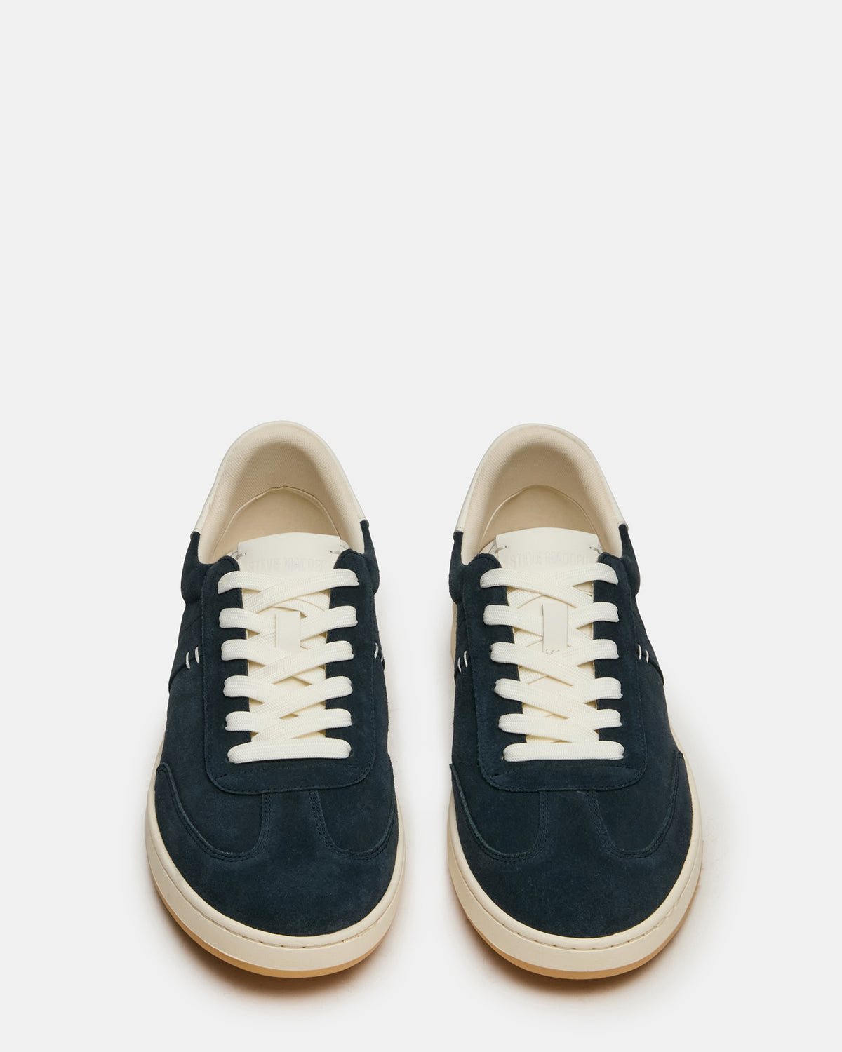 DYLAN Navy/White Low-Top Lace-Up Platform Men's Sneaker | Steve Madden