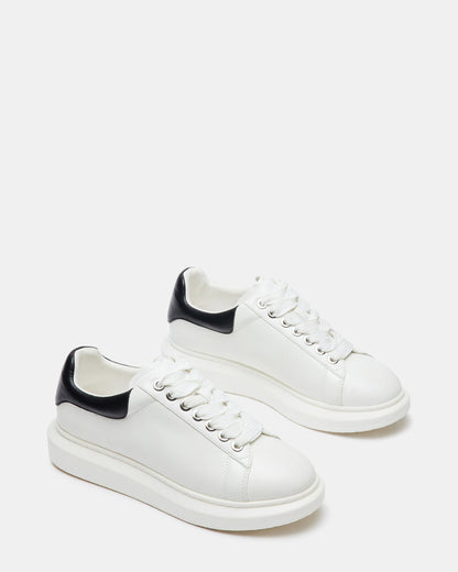 FROSTED White Multi Men's Low-Top Lace-Up Sneaker | Steve Madden