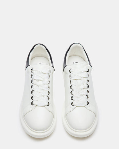 FROSTED White Multi Men's Low-Top Lace-Up Sneaker | Steve Madden