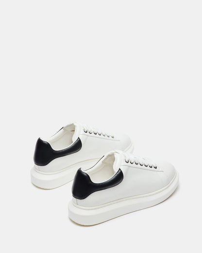 FROSTED White Multi Men's Low-Top Lace-Up Sneaker | Steve Madden