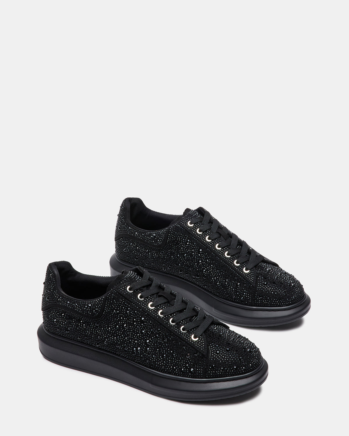 ICEBOX Rhinestone Men's Low-Top Lace-Up Sneaker | Steve Madden