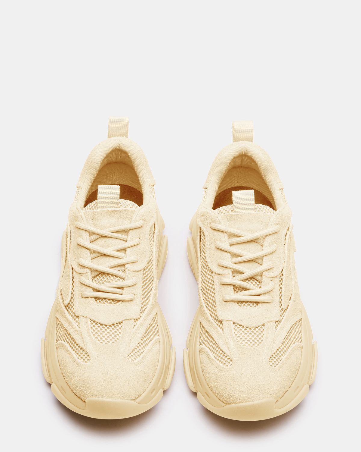POSSESS Taupe Suede Low-Top Lace-Up Men's Sneaker | Steve Madden