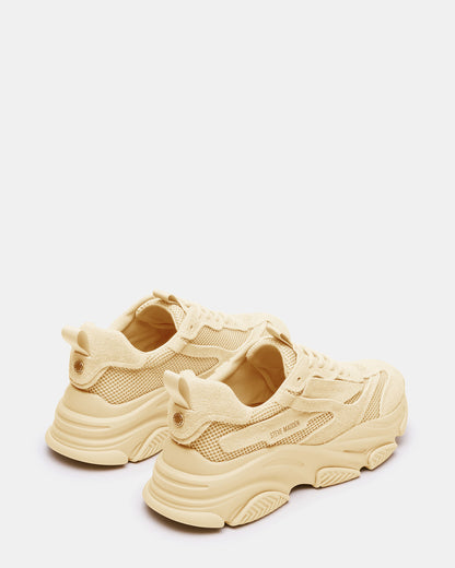 POSSESS Taupe Suede Low-Top Lace-Up Men's Sneaker | Steve Madden