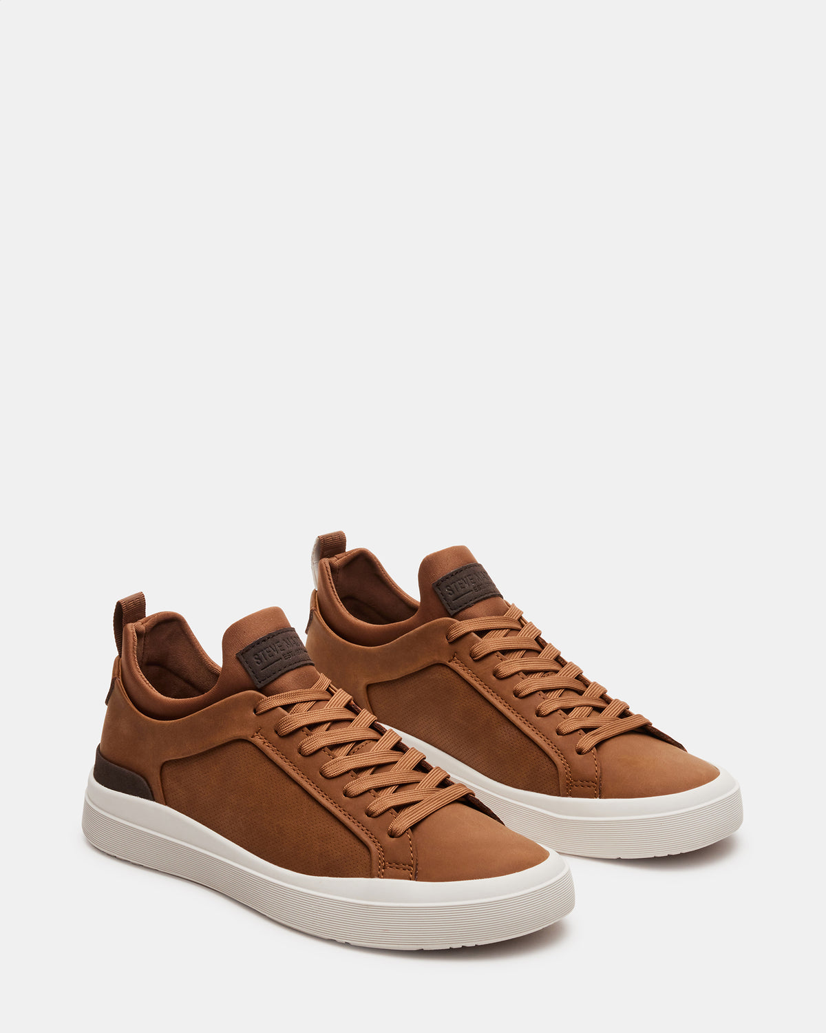 DACK Cognac Men's Lace-Up Sneakers | Steve Madden