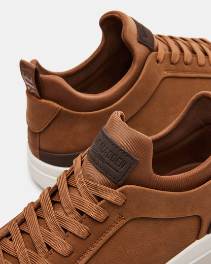 DACK Cognac Men's Lace-Up Sneakers | Steve Madden