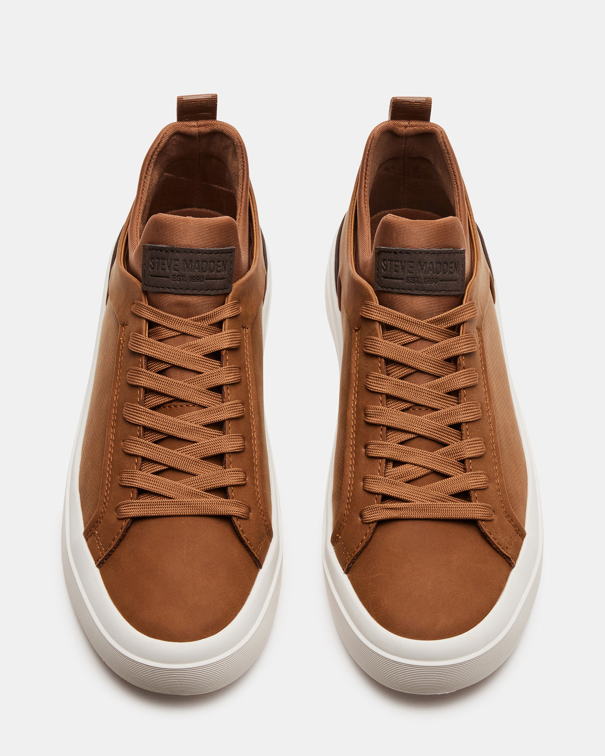 DACK Cognac Men's Lace-Up Sneakers | Steve Madden