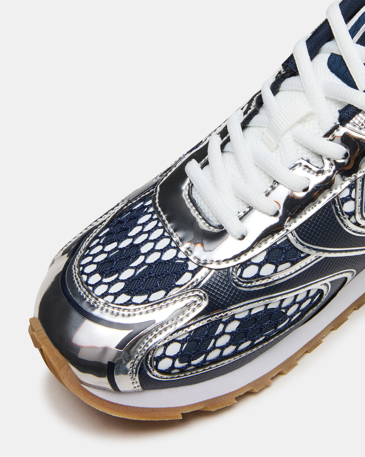 XYLO Blue Low-Top Lace-Up Men's Sneakers | Steve Madden
