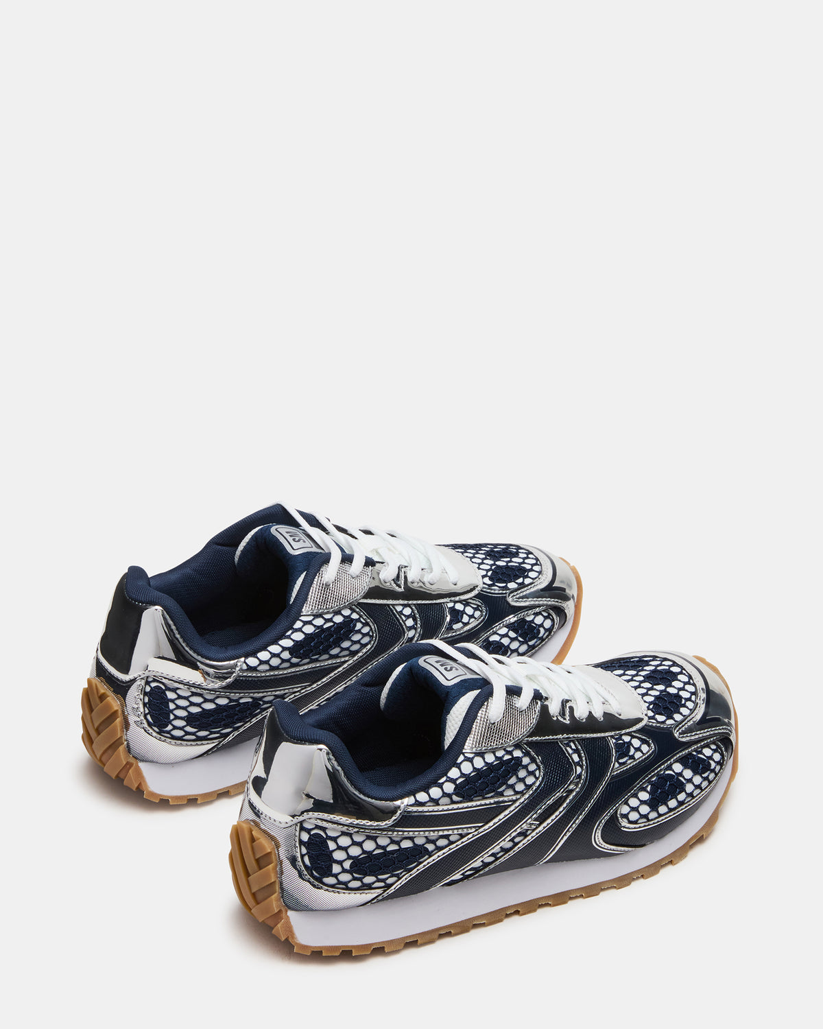 XYLO Blue Low-Top Lace-Up Men's Sneakers | Steve Madden