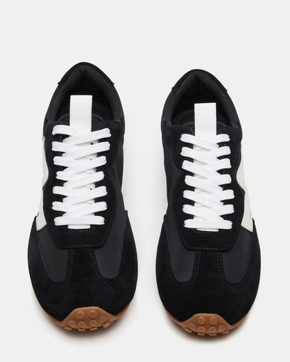 CYRUS Black Low-Top Lace-Up Men's Sneaker | Steve Madden