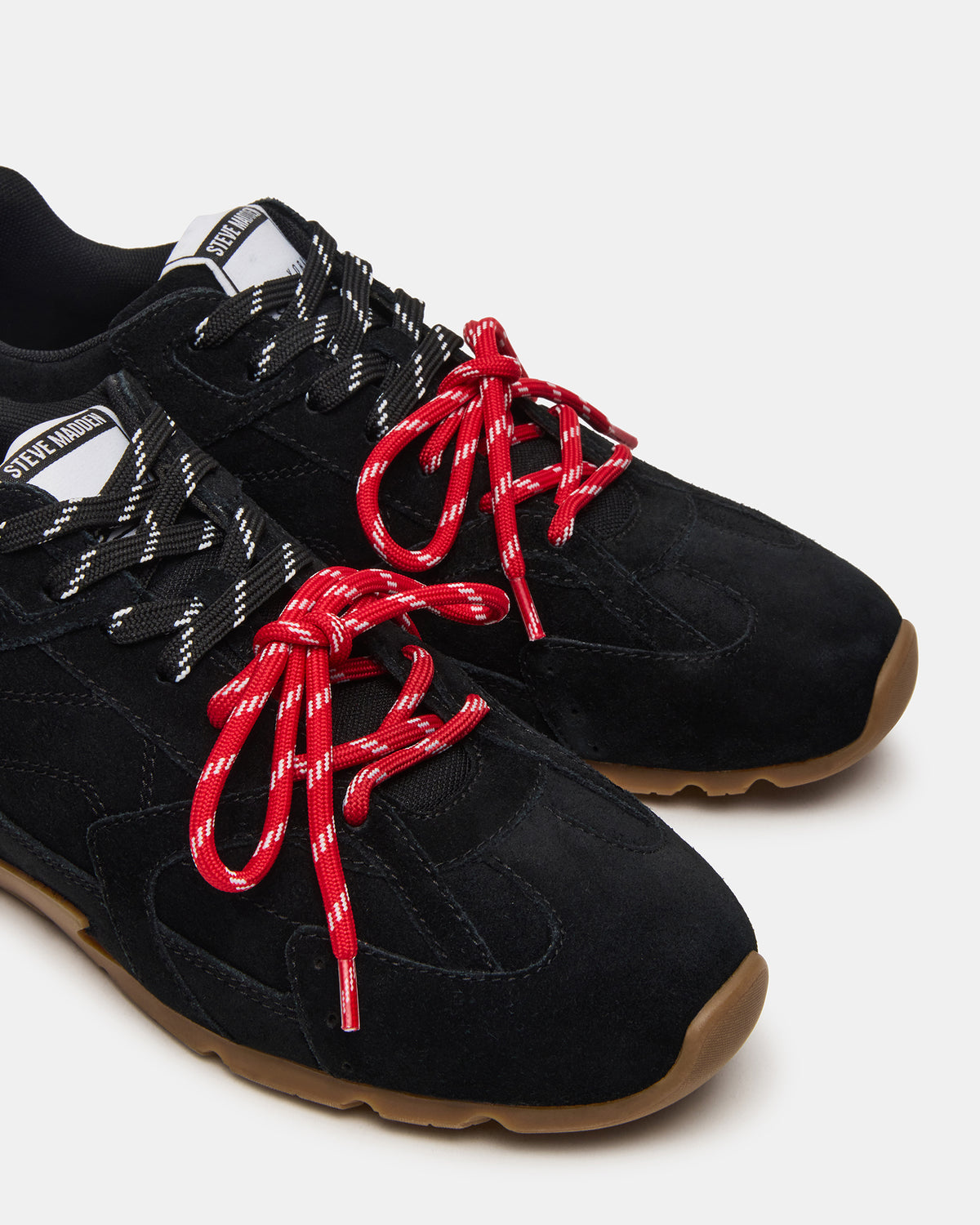 MIDAS Black Multi Low-Top Lace-Up Men's Sneaker | Steve Madden