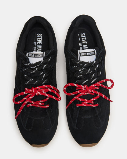MIDAS Black Multi Low-Top Lace-Up Men's Sneaker | Steve Madden