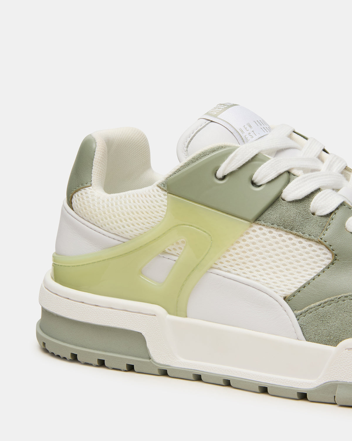 SANCHEZ Green Multi Low-Top Lace-Up Men's Sneaker | Steve Madden