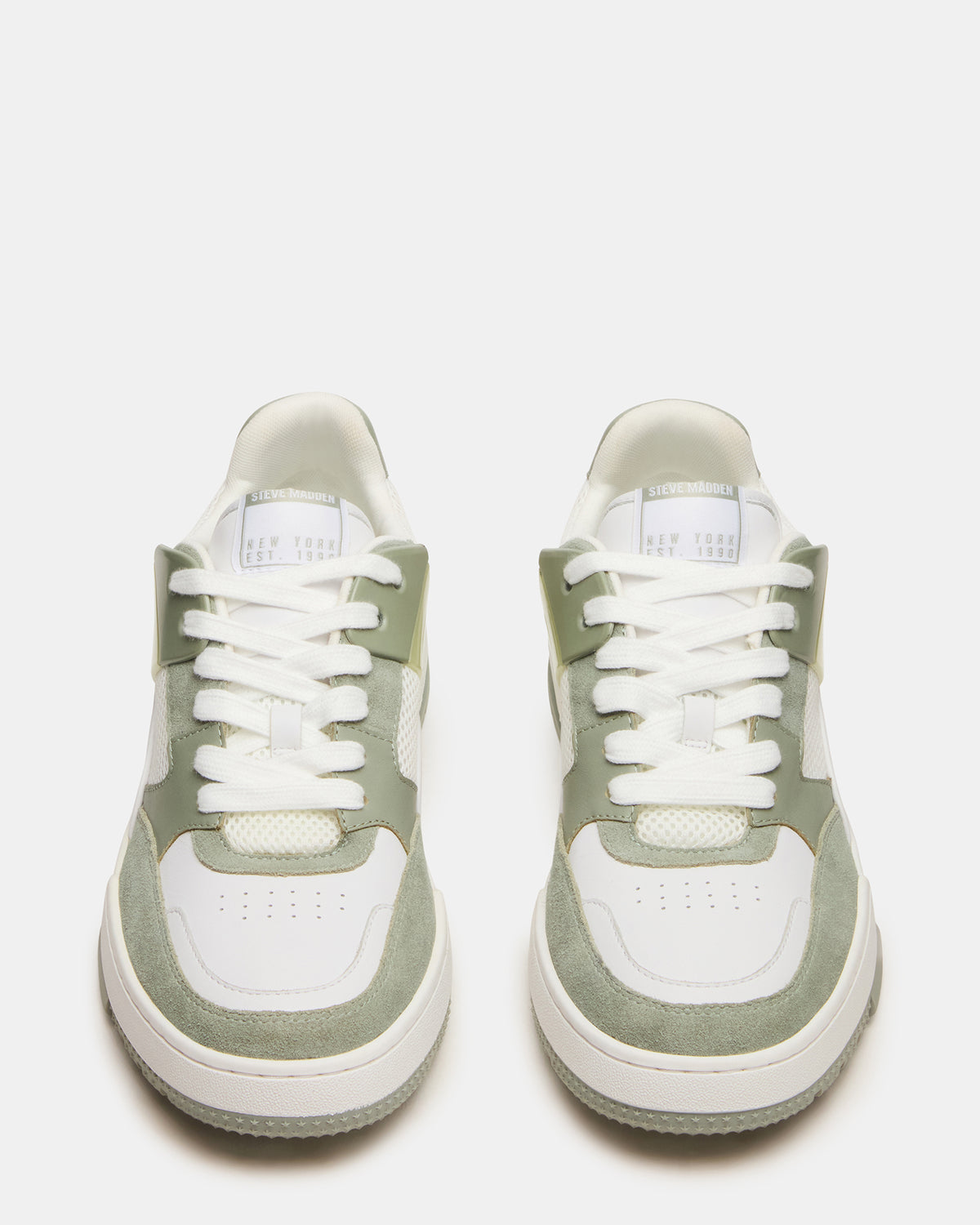 SANCHEZ Green Multi Low-Top Lace-Up Men's Sneaker | Steve Madden