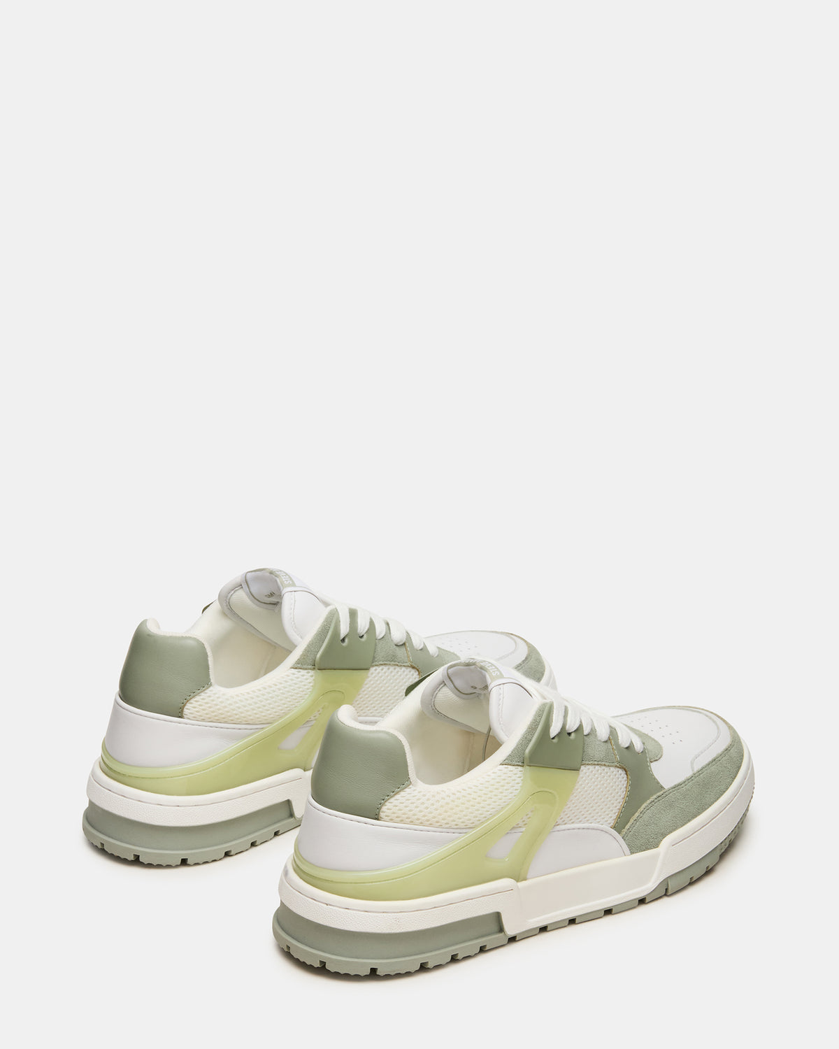 SANCHEZ Green Multi Low-Top Lace-Up Men's Sneaker | Steve Madden