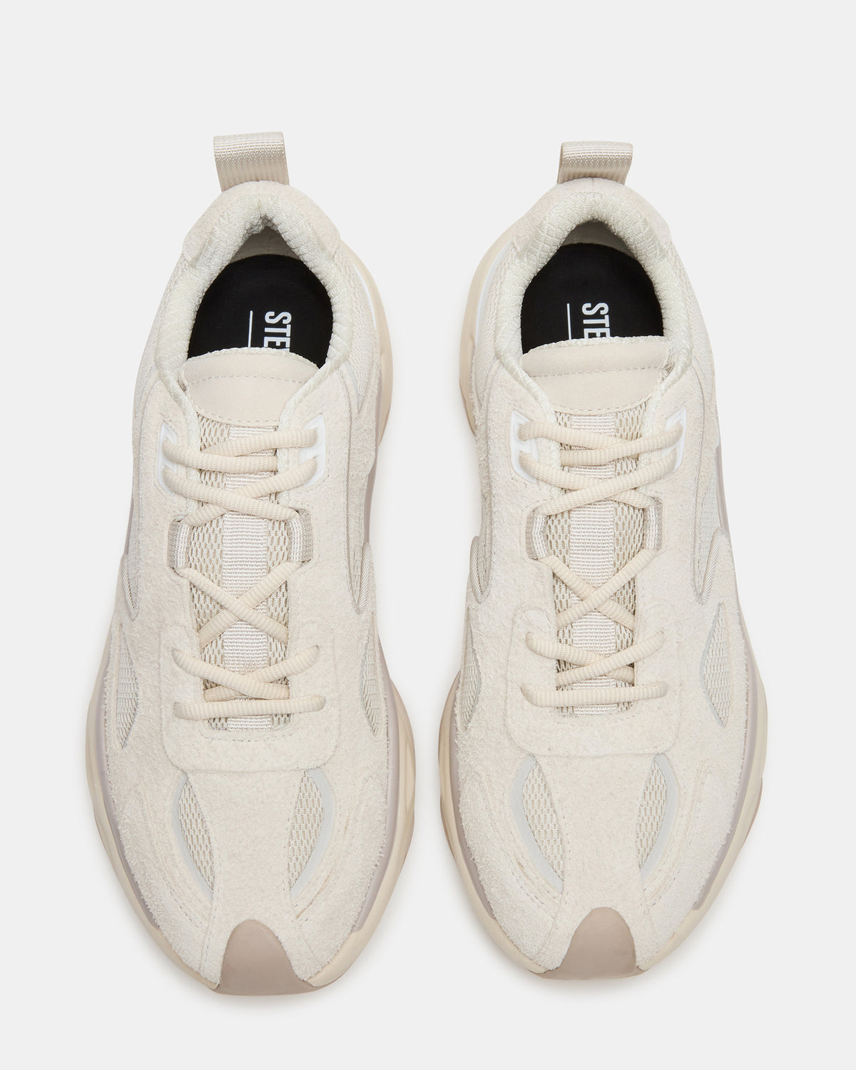 SALVADOR Off-White Low-Top Lace-Up Men's Sneaker | Steve Madden