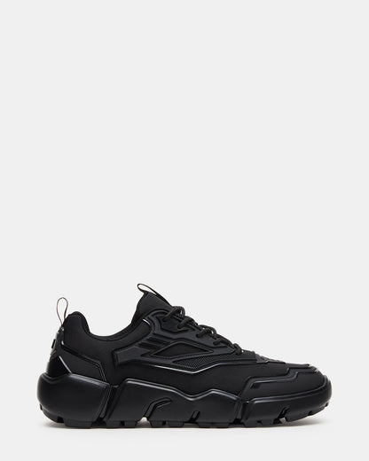 PACE Black Low-Top Lace-Up Men's Sneaker | Steve Madden