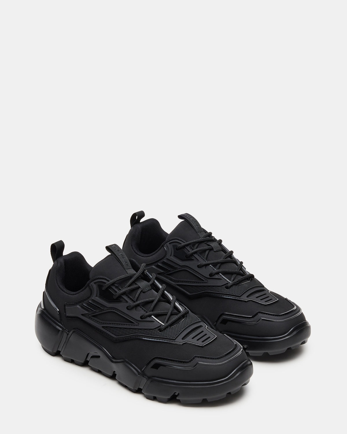 PACE Black Low-Top Lace-Up Men's Sneaker | Steve Madden