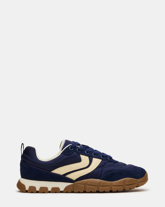 HORIZON Navy Low-Top Lace-Up Men's Sneaker | Steve Madden