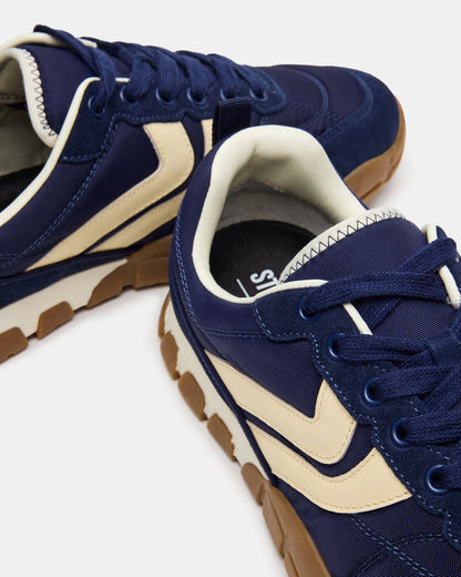 HORIZON Navy Low-Top Lace-Up Men's Sneaker | Steve Madden