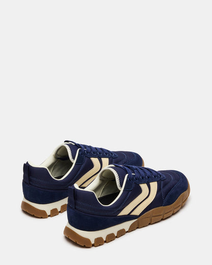 HORIZON Navy Low-Top Lace-Up Men's Sneaker | Steve Madden