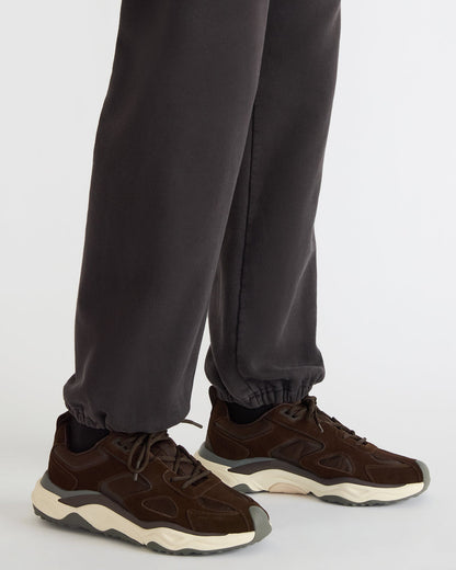 SALVADOR Brown Low-Top Lace-Up Men's Sneaker | Steve Madden