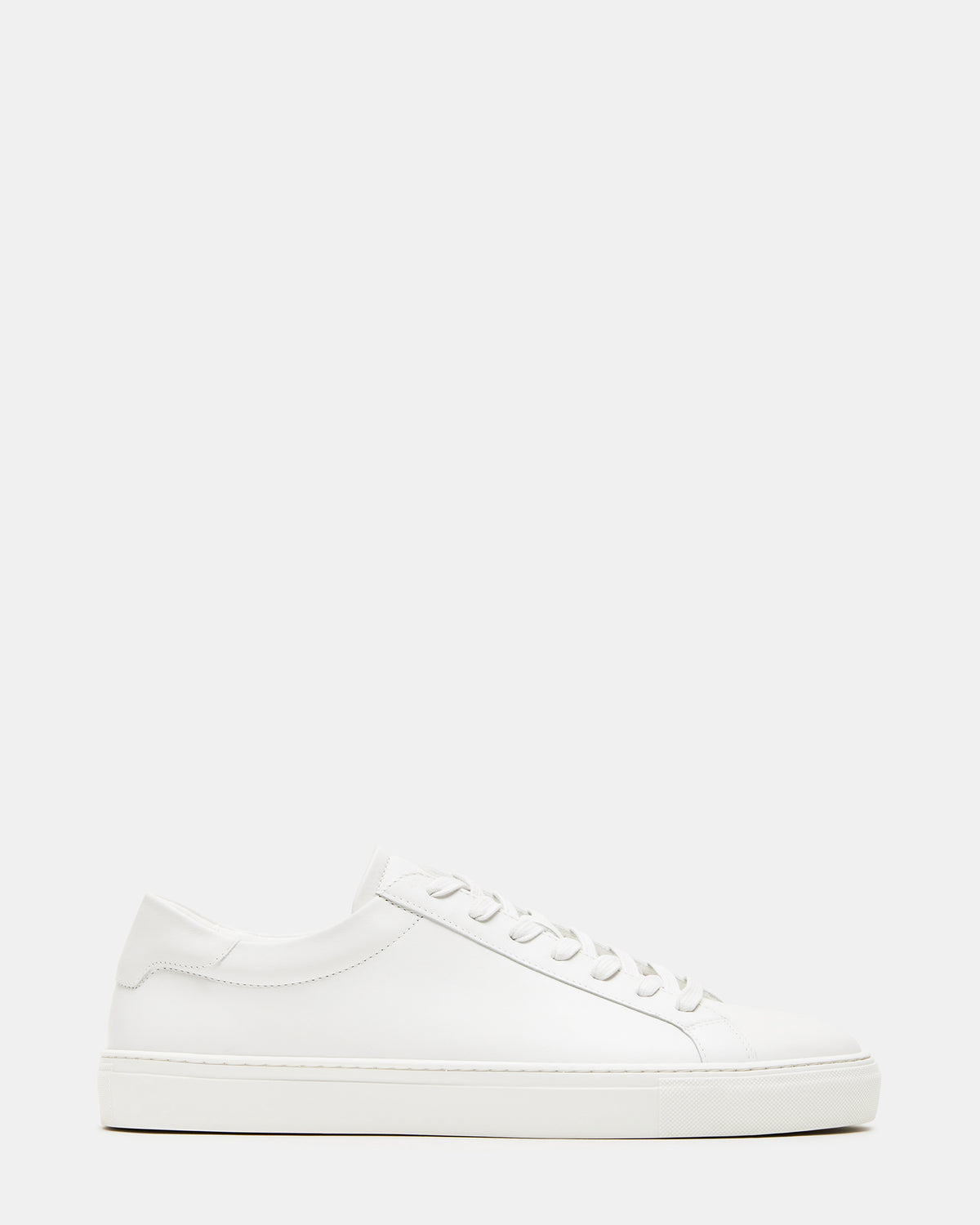 BONDD White Leather Low-Top Men's Sneaker | Steve Madden
