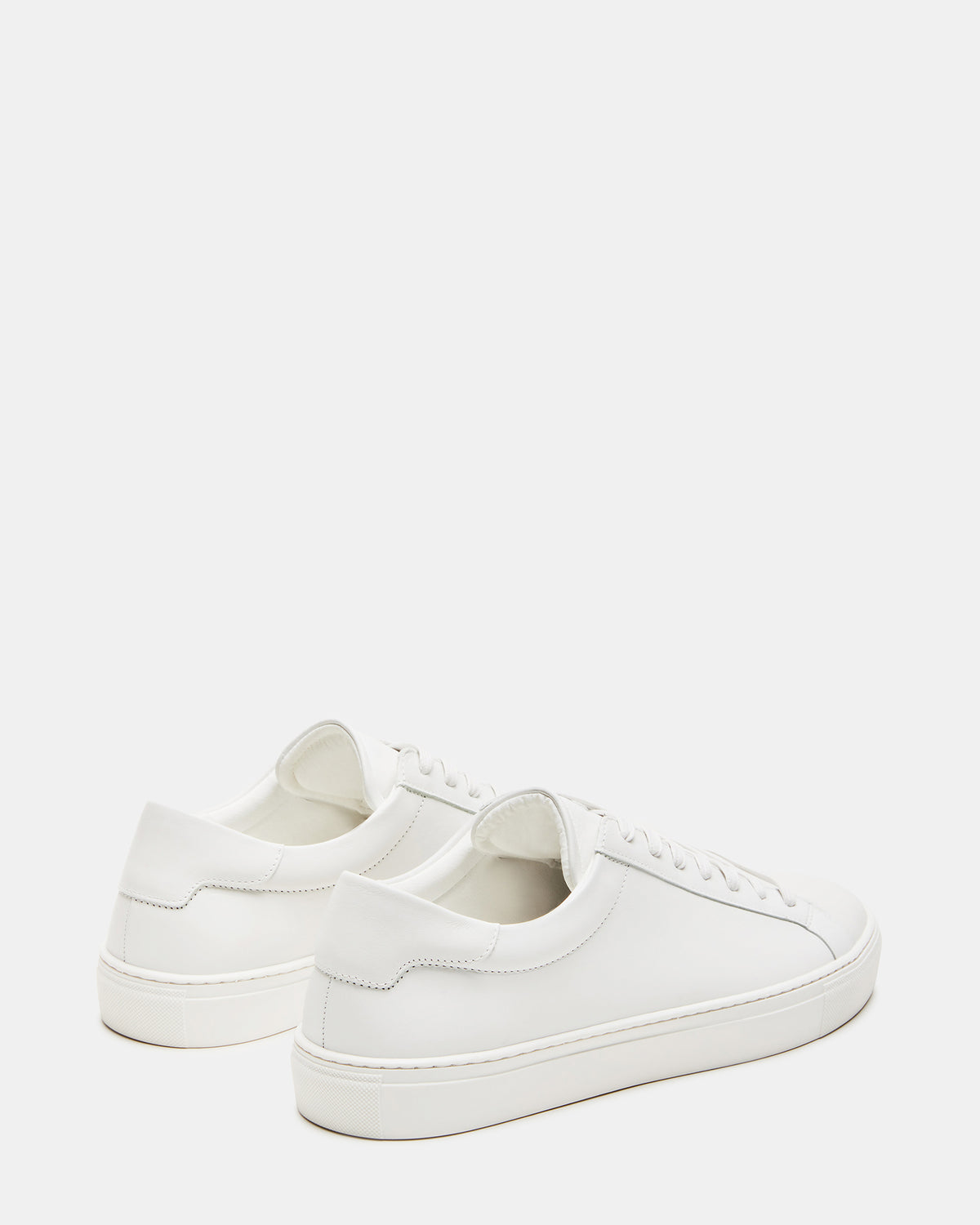 BONDD White Leather Low-Top Men's Sneaker | Steve Madden