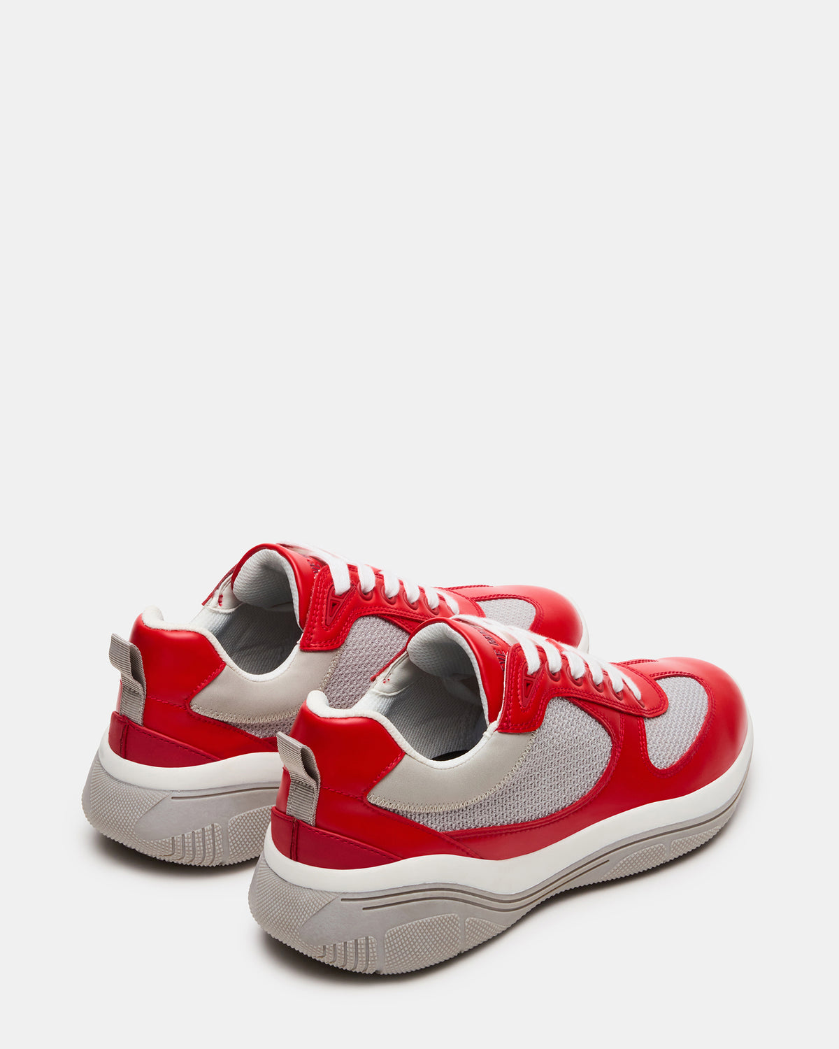 PICOLO Red Low-Top Lace-Up Men's Sneaker | Steve Madden