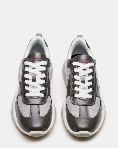 PICOLO Grey Low-Top Lace-Up Men's Sneaker | Steve Madden