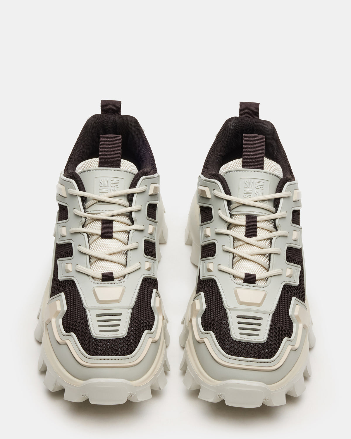 PONCE Cream Multi Chunky Sole Lace Up Men's Sneaker | Steve Madden