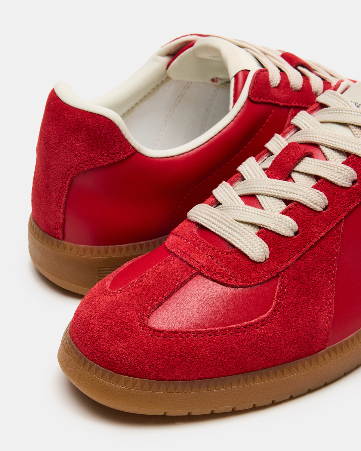 DIXON Red Low-Top Panel Men's Sneaker | Steve Madden