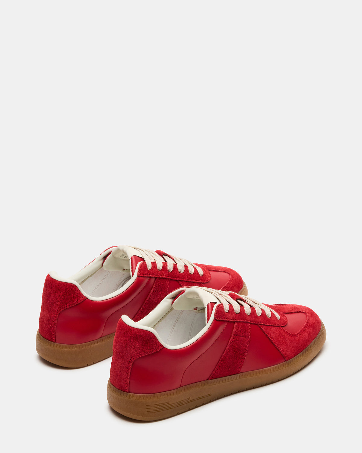 DIXON Red Low-Top Panel Men's Sneaker | Steve Madden