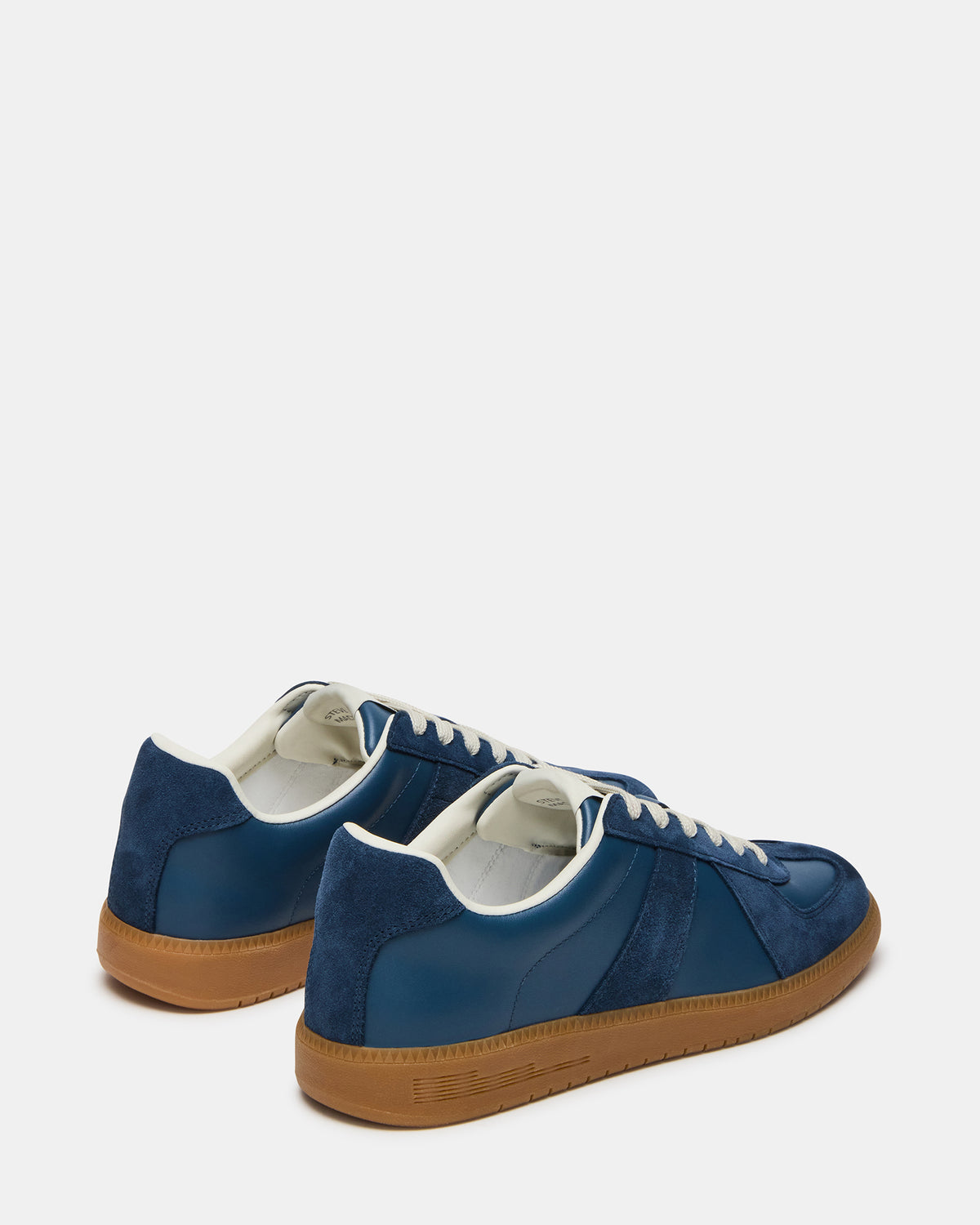 DIXON Navy Suede Low-Top Panel Men's Sneaker | Steve Madden