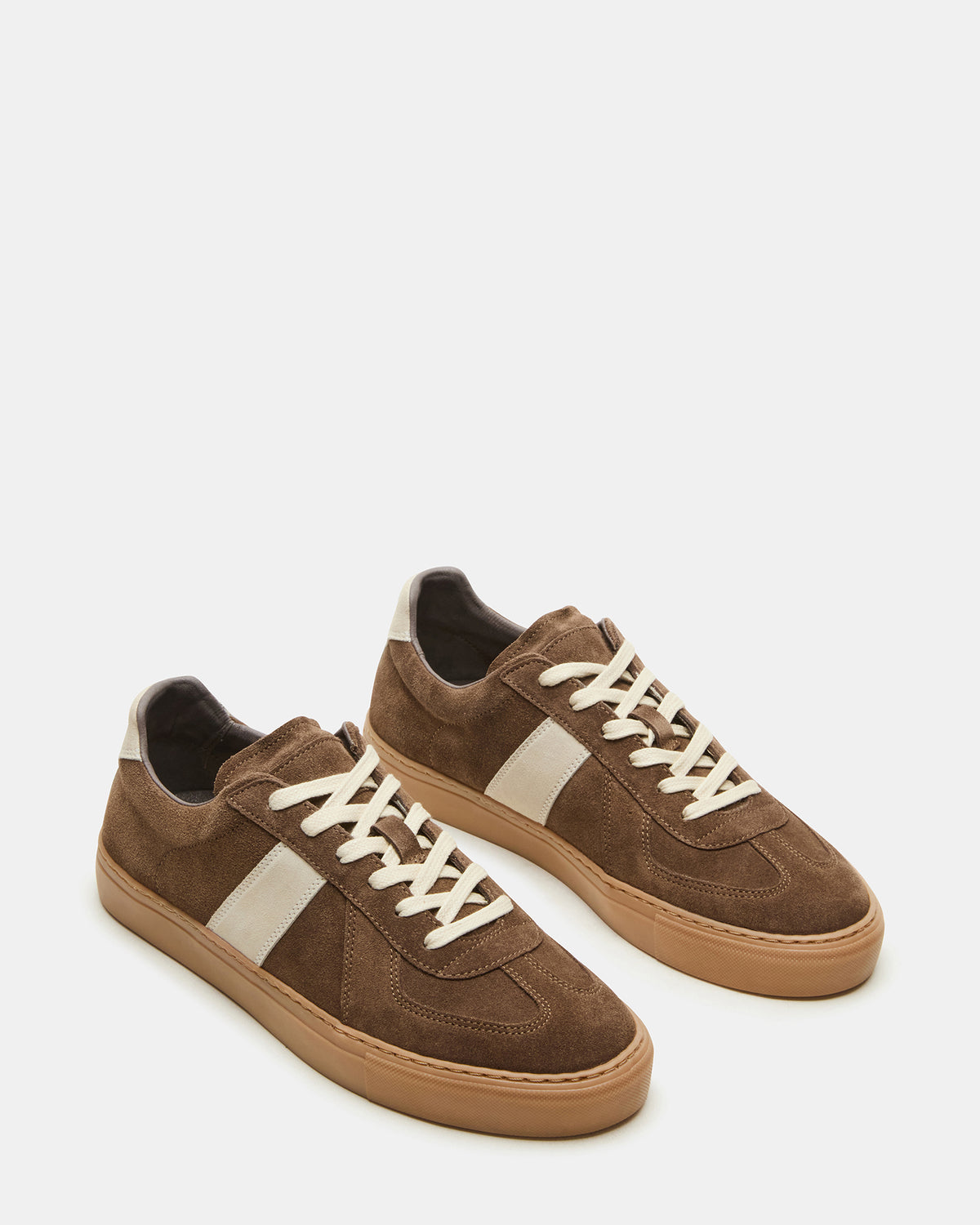 BRADY Taupe Suede Low-Top Lace-Up Men's Sneaker | Steve Madden