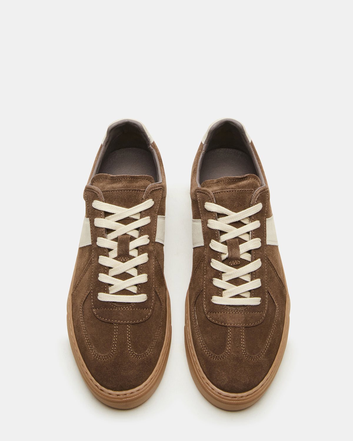 BRADY Taupe Suede Low-Top Lace-Up Men's Sneaker | Steve Madden
