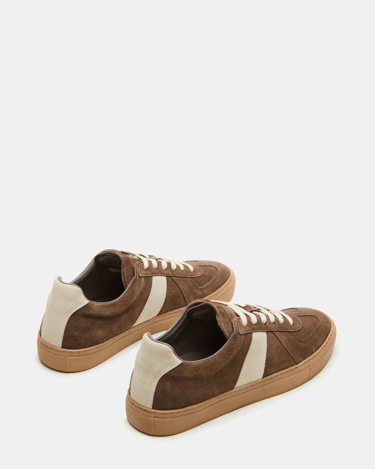 BRADY Taupe Suede Low-Top Lace-Up Men's Sneaker | Steve Madden