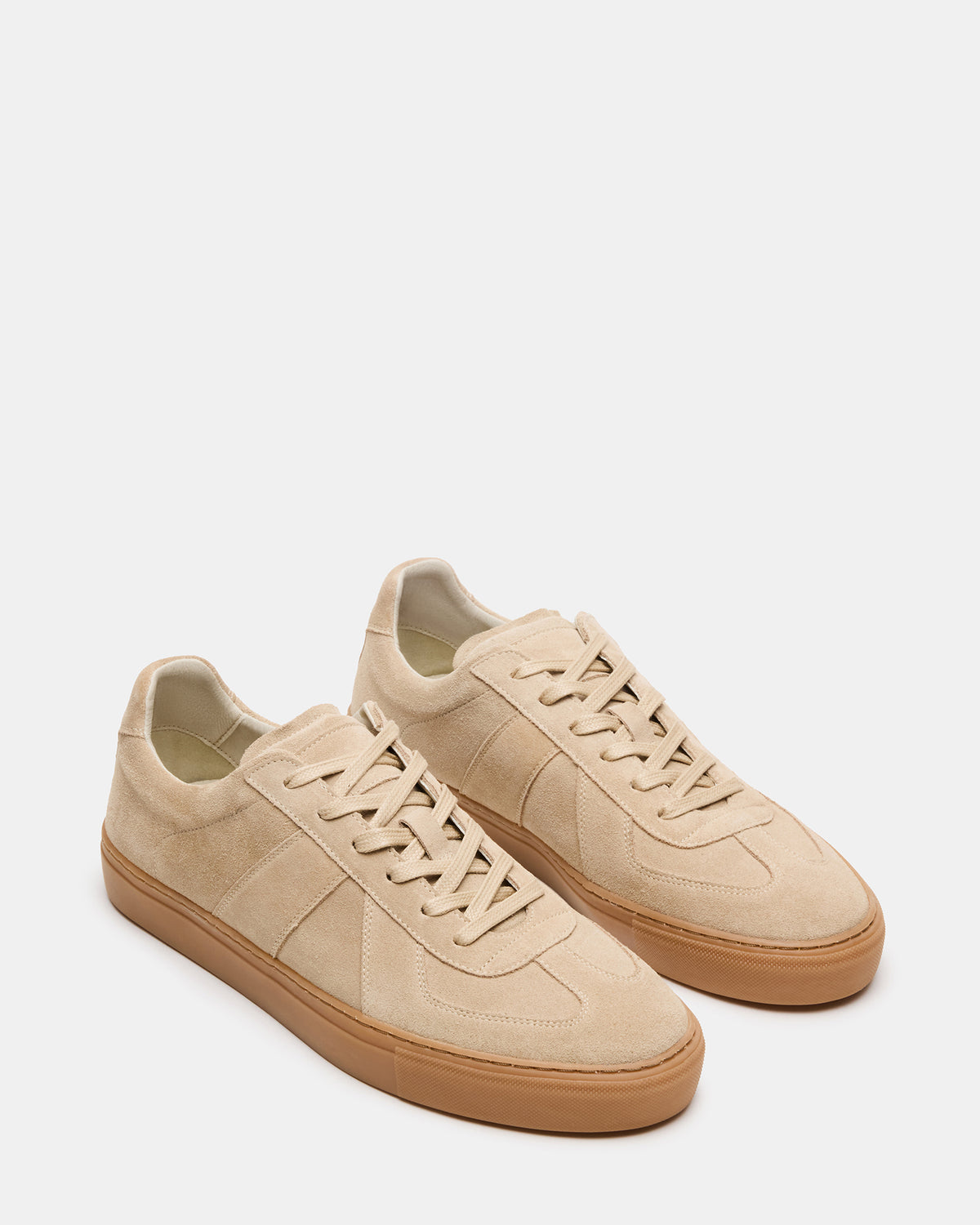 BRADY Sand Suede Low-Top Lace-Up Men's Sneaker | Steve Madden