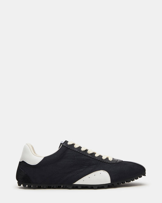 PUZZLE Black Low-Top Lace-Up Men's Sneaker | Steve Madden